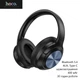 Беспроводные наушники Hoco W54 (Bluetooth 5.4, AUX, USB Type-C, шумоподавление, 400 мАч, 30 часов работы) - Черный - изображение 1