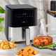 Мультипіч аерофритюрниця Clatronic FR 3782 H (1450 Вт, 5 л, 8 програм) - зображення 4