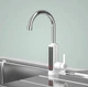 Проточный электрический водонагреватель Water Heater Delimano, кран-бойлер с нижним подключением Белый RY-022-White - изображение 1