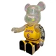 Колекційна фігурка дизайнерська статуетка ведмедик беарбрик Bearbrick Medicom Toy 400% 28 см у стилі LAKERS6 - зображення 3