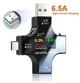 Багатофункціональний USB тестер J7-c Type-C USB QC3.0 / 3.6-32V / 8A. Цифровий ватметр, вольтметр, амперметр постійного струму, напруги для зарядок, павербанків, акб, кабелів - зображення 3