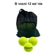 Набор мячей для большого тенниса SWDN Tennis Ball NE-TT-12 в чехле 12 штук - изображение 2