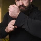Худи Maklin с принтом на спине Дрон черное размер 2XL - изображение 6