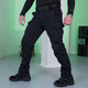 Тактичні штани Softshell Striker чорні розмір 3XL - зображення 1