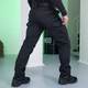 Тактичні штани Softshell Striker чорні розмір 3XL - зображення 2