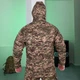 Тактическая куртка с капюшоном Softshell Striker хищник размер 3XL - изображение 9