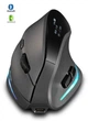 Вертикальная мышь беспроводная Zelotes F-35C с аккумулятором RGB подсветкой 2,4G+Bluetooth Black - изображение 1