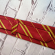 Галcтук с гербом ГРИФИНДОР Gryffindor / Harry Potter ГАРРИ ПОТТЕР красный в клетку с регулировкой (ІІ) 33894 - изображение 3