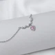 Женский кулон на шею из нержавеющей стали "Love Crystal" - изображение 1