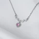 Женский кулон на шею из нержавеющей стали "Love Crystal" - изображение 4
