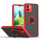 Чохол Fiji Colorframe для Xiaomi Redmi A1 матовий бампер з кільцем підставкою Red - зображення 1