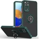 Чохол Fiji Colorframe для Xiaomi Redmi Note 11 / Note 11s матовий бампер з кільцем підставкою Green - зображення 1