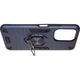 Чехол Fiji Defence для Poco C65 защитный бампер с кольцом подставкой Dark Blue - изображение 4
