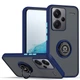 Чохол Fiji Colorframe для Xiaomi Redmi Note 13 Pro Plus 5G матовий бампер з кільцем підставкою Dark Blue - зображення 1
