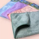 Набор 4 флисовых полотенца LeLit Coral fleece кухонные 30х30 см (le2000000300009) - изображение 4
