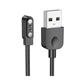 Зарядний пристрій для смарт-годинника BOROFONE BD9 Smart sports watch charging cable 50см Black (6941991113994) - зображення 1