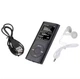 MP3 портативний плеєр 10B 8Gb з дисплеєм, FM радіо та диктофоном Black - зображення 2