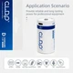 Батарейка D аккумуляторная с разъемом USB Type-C от CLDP на 1.5V/6300mWh - 1 ШТ - изображение 6