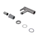 Смеситель для раковины Brinex Pure 001F низкий Nickel BRIPUR001FNKL - изображение 4