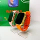 Набор i50 suit max комплект 11 в 1 Smart Watch 9 и смарт часы Ultra 2 + дополнительные ремешки розовый - изображение 4