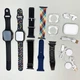 Набор i60 suit max комплект 12 в 1 Smart Watch 9 и смарт часы Ultra 2 + наушники Pro 2 дополнительные ремешки черный - изображение 5