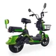 Электроскутер Двухместный Crosser CR2 (800W, 60V, 24ah графеновые АБК) Зеленый - изображение 3