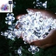 Гирлянда на солнечной батарее 5м 20 Led Белая праздничное освещение для сада дома улицы украшения подсветка клумбы светодиодная - изображение 1