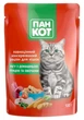 Влажный корм для кошек пауч Пан кот АССОРТИ 100г х 24шт (только блоками по 24) - изображение 6