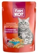 Влажный корм для кошек пауч Пан кот АССОРТИ 100г х 24шт (только блоками по 24) - изображение 9