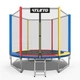 Батут Atleto 312 см з сіткою multikolor 21000133 - изображение 6