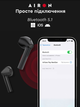AirTune Play беспроводные наушники с микрофоном для телефона музыки игр Bluetooth длительный заряд легкие стильные глубокий бас удобные - изображение 5