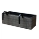 Кашпо из искусственного ротанга Engard балконное 60x18x18 см - изображение 4