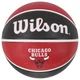 Мяч баскетбольный Wilson NBA Team Tribute Chicago Bulls р. 7 (WTB1300XBCHI) - изображение 1