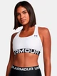 Спортивный топ женский Under Armour Ua Hg Mid Branded 1383544-100 S Белый (196886941992) - изображение 1