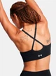 Спортивный топ для фитнеса женский Under Armour Vanish Seamless Low Bra 1384417-001 L Черный (196886942982) - изображение 2