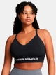 Спортивный топ для фитнеса женский Under Armour Vanish Seamless Low Bra 1384417-001 L Черный (196886942982) - изображение 5