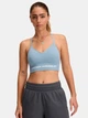 Спортивный топ женский Under Armour Vanish Seamless Low Bra 1384417-466 S Голубой (197778985582) - изображение 1