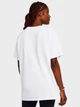 Футболка оверсайз длинная женская Under Armour Campus Oversize Ss 1387193-100 M Белая (196886038265) - изображение 2
