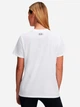 Футболка женская Under Armour Ua Rival Outline Ss 1389719-100 XL Белая (197779660679) - изображение 2