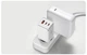 Зарядное устройство 65W 3 порта Baseus Gan 5 Pro CCGP120202 блок питания белый - изображение 3