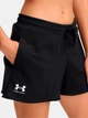 Шорты женские Under Armour Ua Rival Terry Short 1389657-001 XL Черные (197779650977) - изображение 3