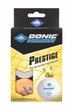 М'ячі для настільного тенісу Donic Prestige 2* (6 шт) (608523) White + Orange - зображення 4