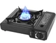 Портативна газова плита Portable Gas Stove з адаптером у пластиковому кейсі - зображення 1