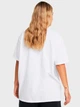 Футболка женская Under Armour Ua Hw Embroid Patch Bfos Ss 1383045-100 XL Белая (196885397516) - изображение 2