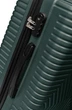 Малый пластиковый чемодан на колесах 45L GD Polo 60k001 изумрудный - изображение 6