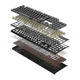 Клавиатура A4Tech Fstyler FS100 Stone Black - изображение 6