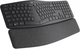 Клавіатура бездротова Logitech Ergo K860 Bluetooth/Wireless UA Black (920-010108) Store - зображення 2