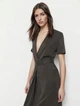 Сукня з віскози Massimo Dutti 6619512818c17 M сіра (100010825) - зображення 7