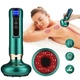Антицеллюлитный массажер вакуумный для тела Cupping Massager для коррекции фигуры эффект лимфодренажного, Гуаша, баночного массажа Зеленый + масло в подарок - изображение 8