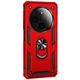 Ударопрочный чехол Serge Ring for Magnet для Xiaomi Redmi 14C / Poco C75 Красный Без бренда - изображение 2